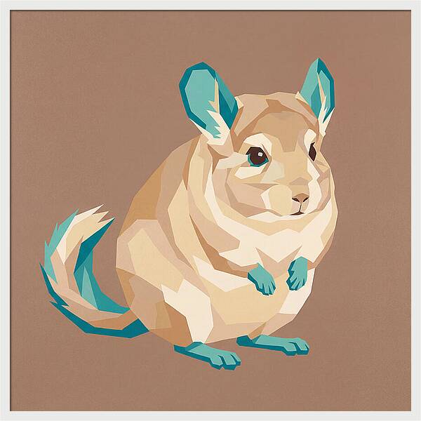 Adorable Chinchilla Closeup