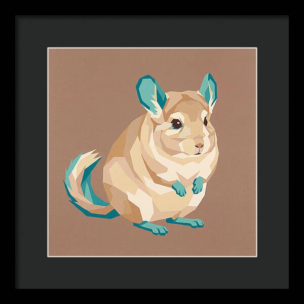 Adorable Chinchilla Closeup