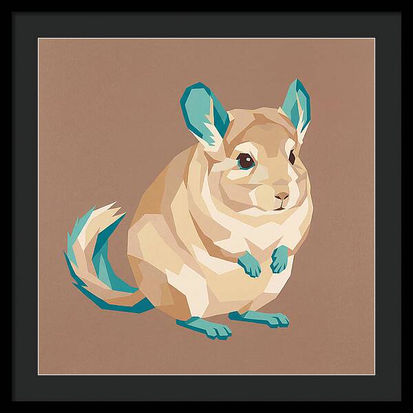Adorable Chinchilla Closeup
