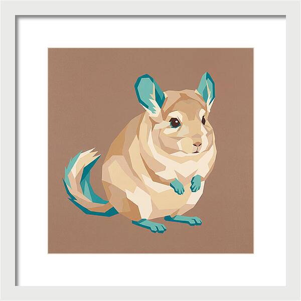 Adorable Chinchilla Closeup