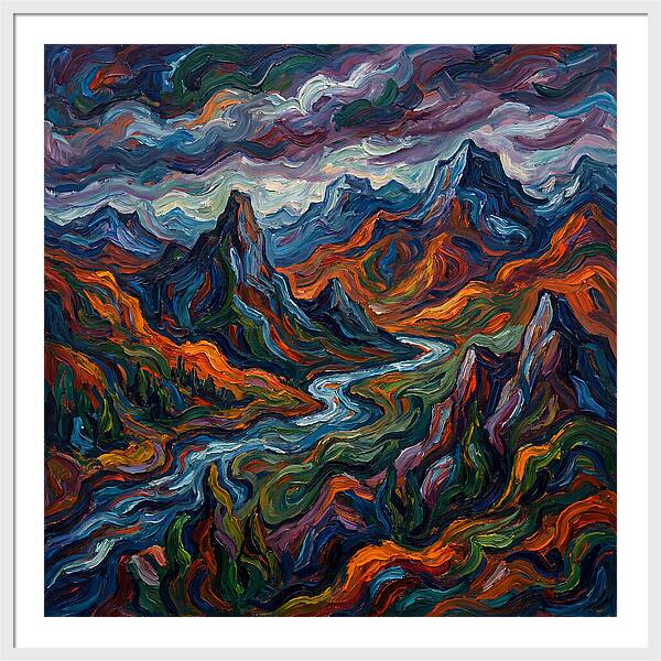 Adventure Landscape Expressionism