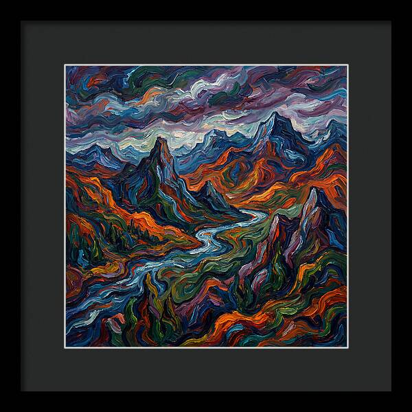 Adventure Landscape Expressionism