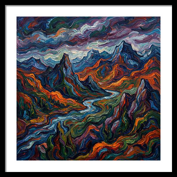 Adventure Landscape Expressionism