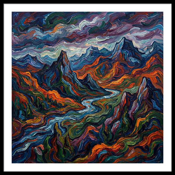 Adventure Landscape Expressionism