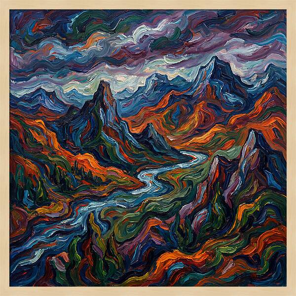 Adventure Landscape Expressionism