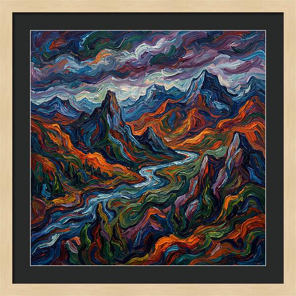 Adventure Landscape Expressionism