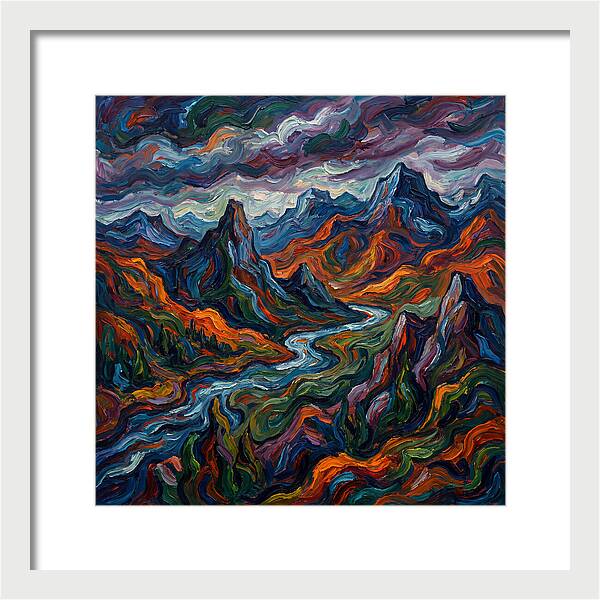 Adventure Landscape Expressionism