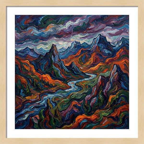Adventure Landscape Expressionism