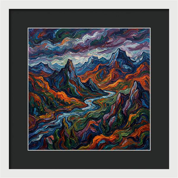 Adventure Landscape Expressionism