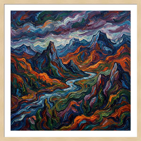 Adventure Landscape Expressionism