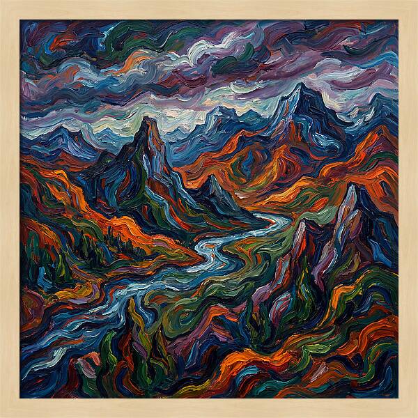 Adventure Landscape Expressionism