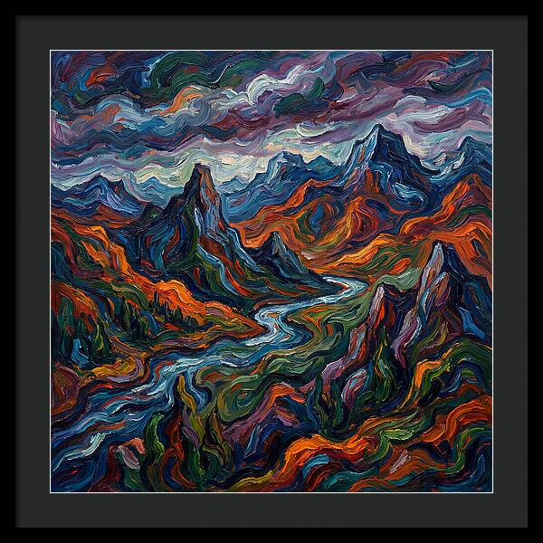Adventure Landscape Expressionism
