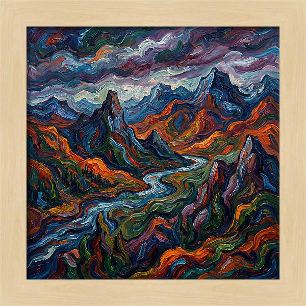 Adventure Landscape Expressionism