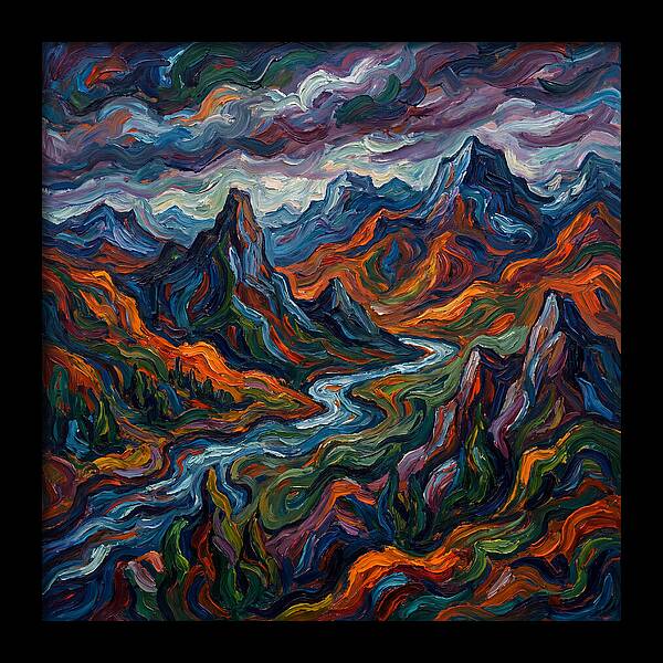 Adventure Landscape Expressionism
