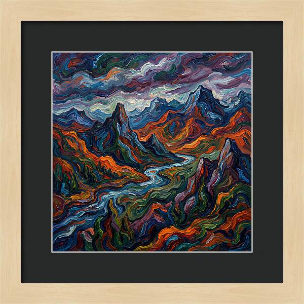 Adventure Landscape Expressionism