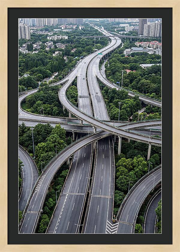 Aerial Highway Interchange