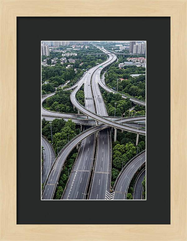 Aerial Highway Interchange