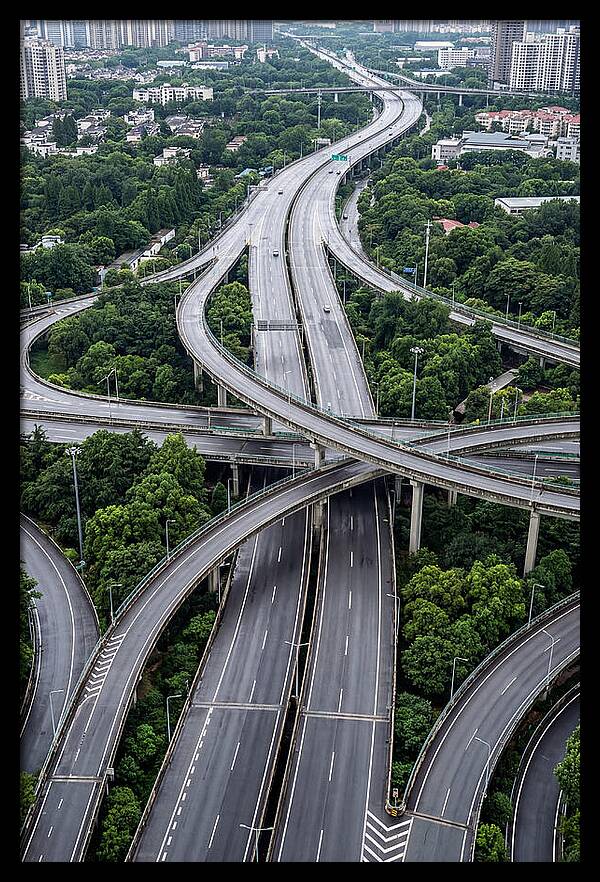 Aerial Highway Interchange