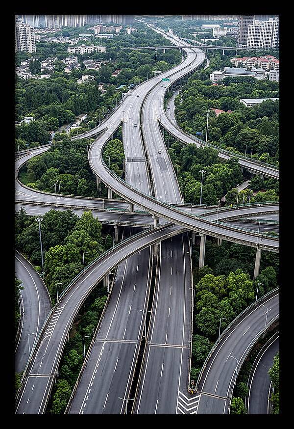 Aerial Highway Interchange