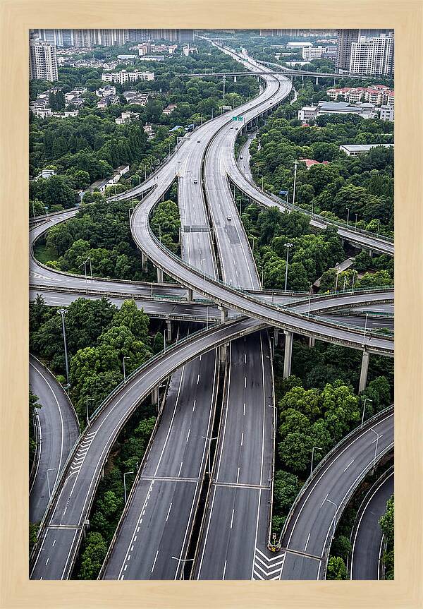 Aerial Highway Interchange