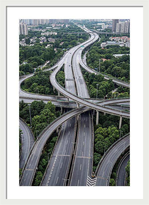 Aerial Highway Interchange