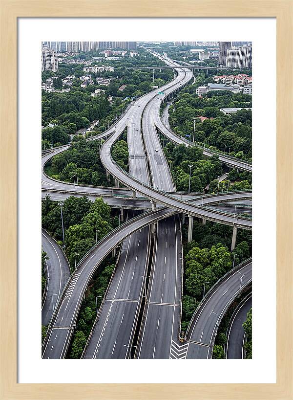 Aerial Highway Interchange