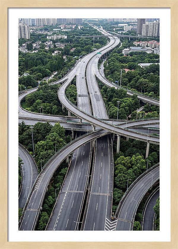 Aerial Highway Interchange