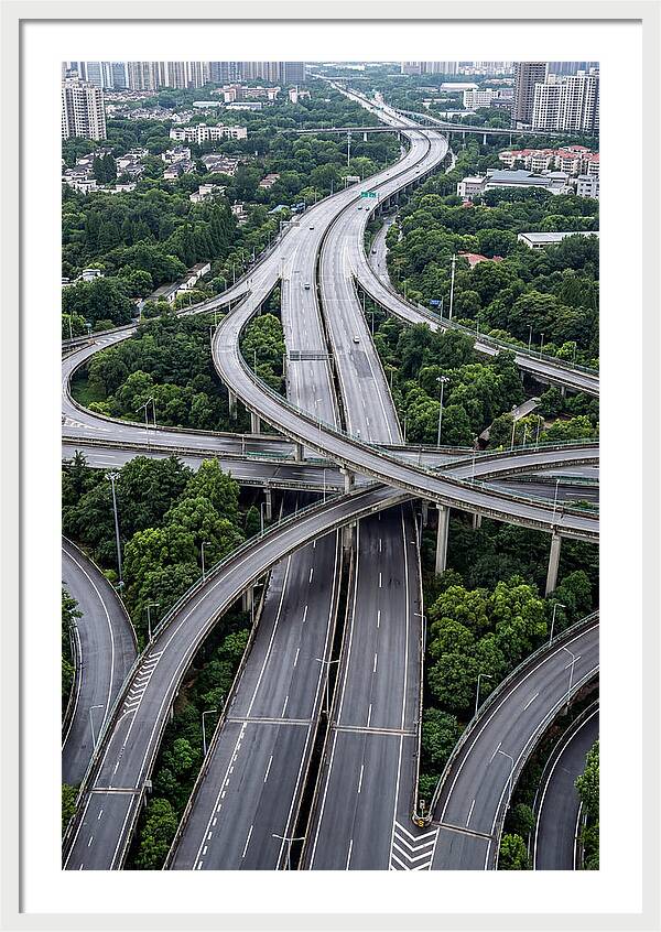 Aerial Highway Interchange