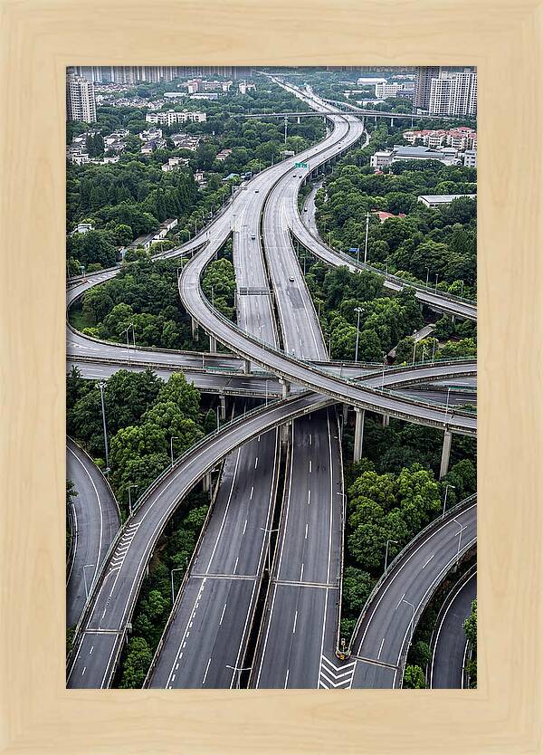 Aerial Highway Interchange