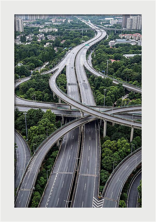 Aerial Highway Interchange