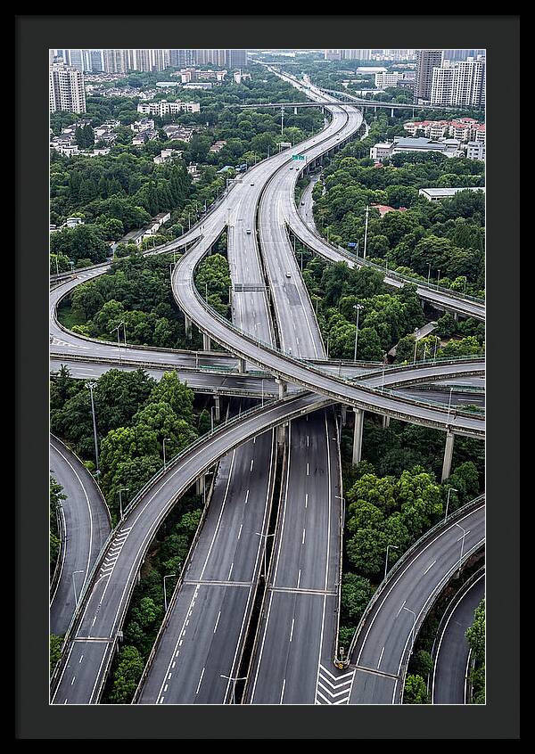 Aerial Highway Interchange