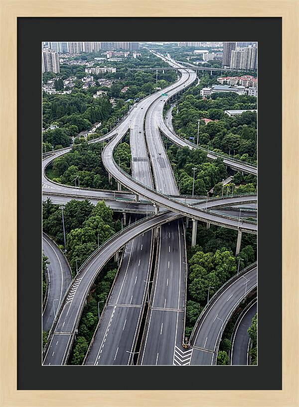 Aerial Highway Interchange