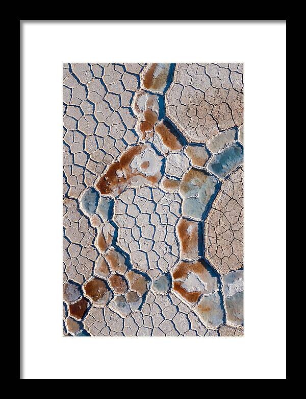 Aerial Perspective Of Salt Flats