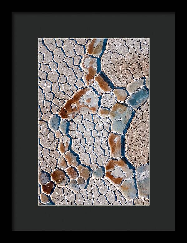 Aerial Perspective Of Salt Flats