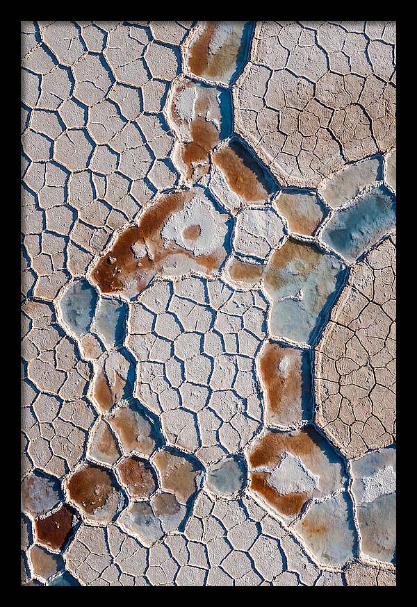 Aerial Perspective Of Salt Flats
