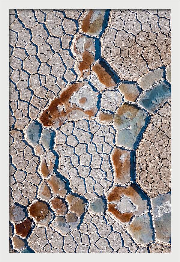 Aerial Perspective Of Salt Flats