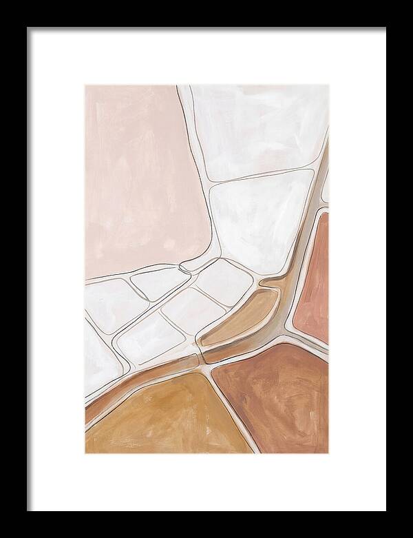 Aerial Salt Field Abstract