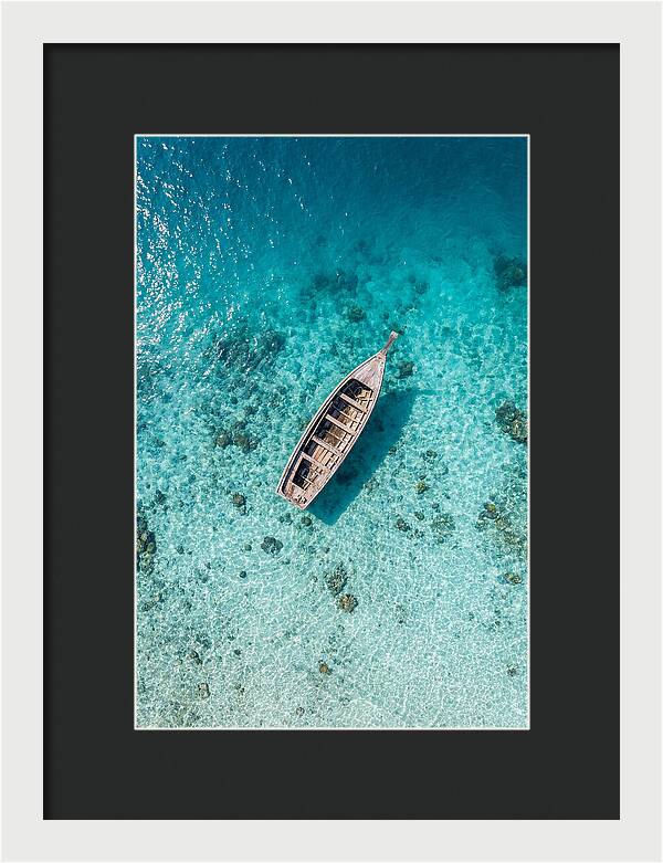 Aerial View Of A Boat
