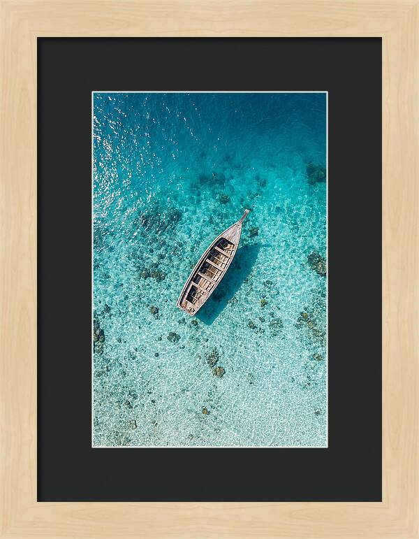 Aerial View Of A Boat