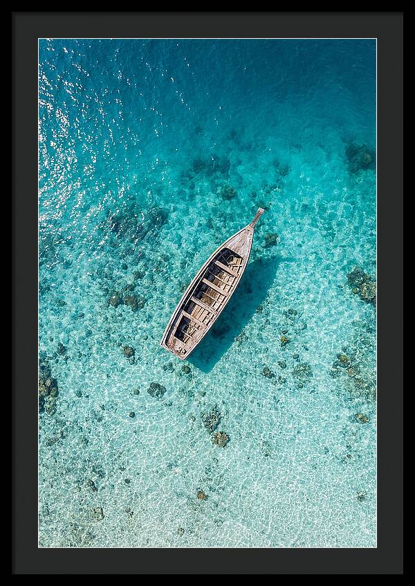 Aerial View Of A Boat