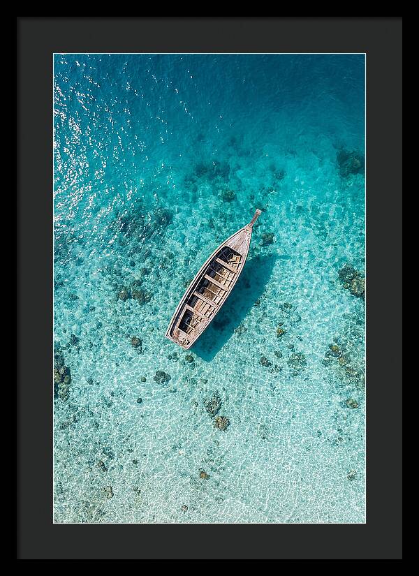 Aerial View Of A Boat