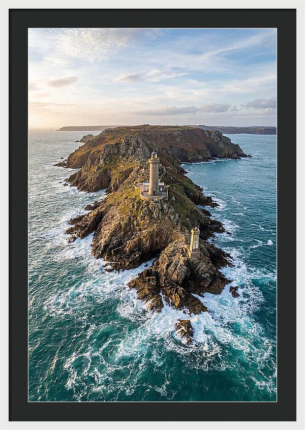 Aerial View Of A Lighthouse