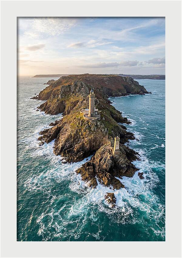 Aerial View Of A Lighthouse