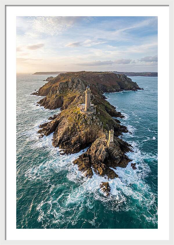 Aerial View Of A Lighthouse