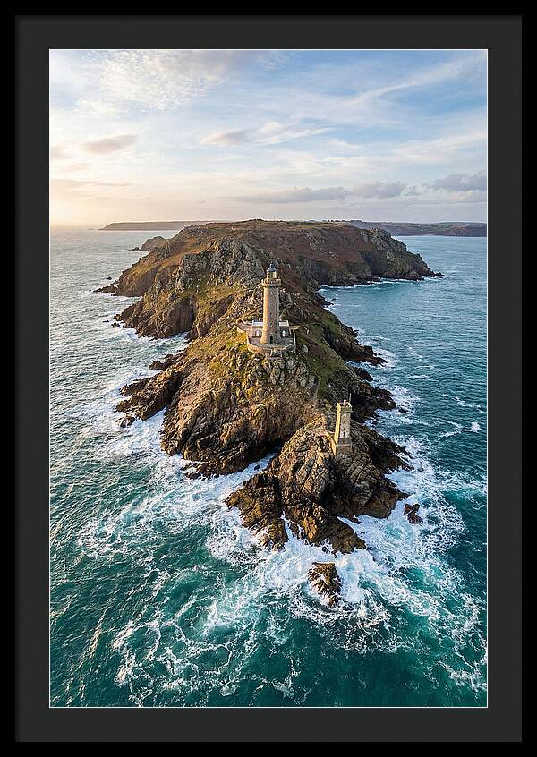 Aerial View Of A Lighthouse