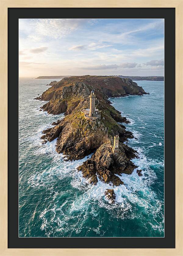 Aerial View Of A Lighthouse