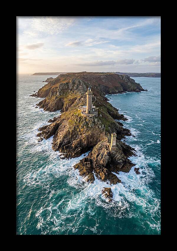 Aerial View Of A Lighthouse