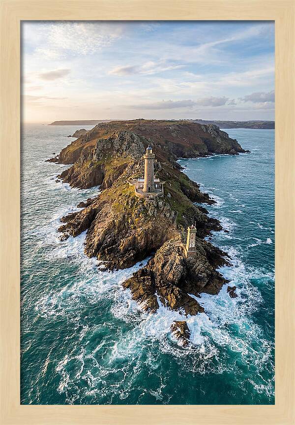 Aerial View Of A Lighthouse