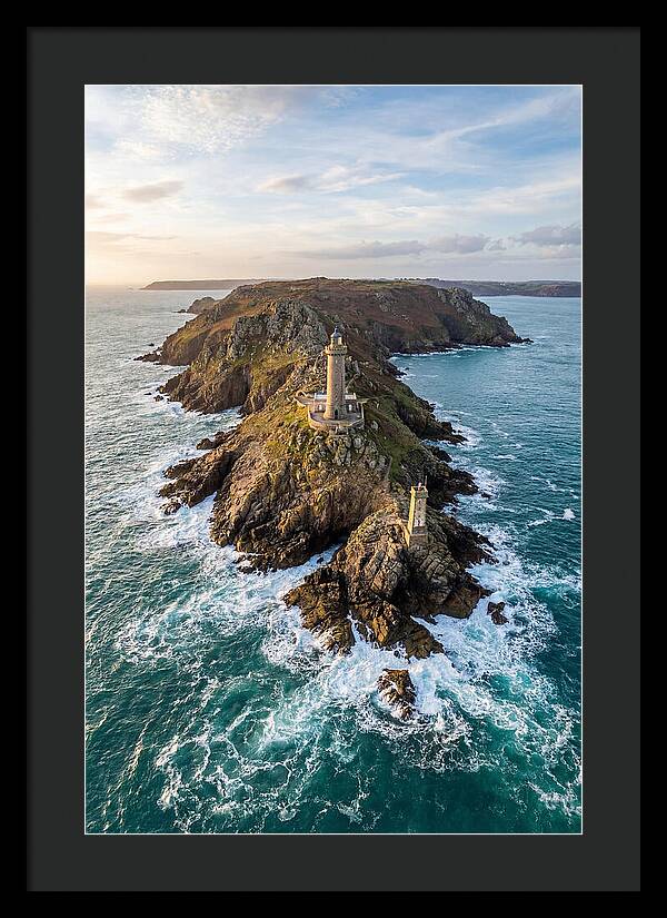 Aerial View Of A Lighthouse
