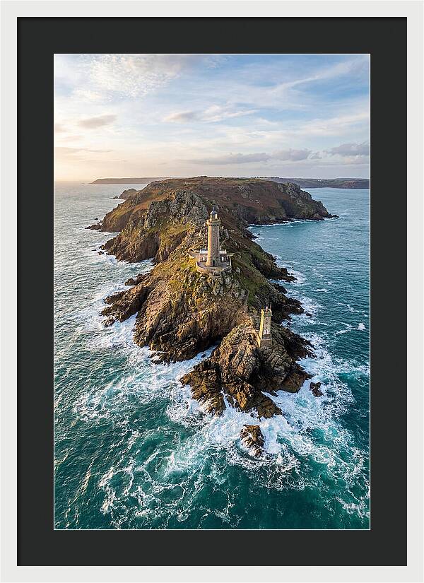 Aerial View Of A Lighthouse